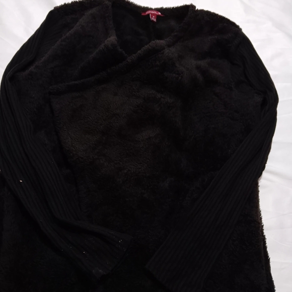 GREVERGATE 100% SHELL AND LINING 100%POLYESTER WOMEN CARDIGAN no buttons - Picture 6 of 6